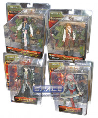 Complete Set of 4 : POTC - Dead Man´s Chest Series 2