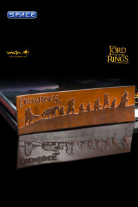 The Fellowship Leather Bookmark (Lord of the Rings)