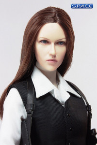 1/6 Scale MI6 Female Agent - black dress (Suit of Style Series)