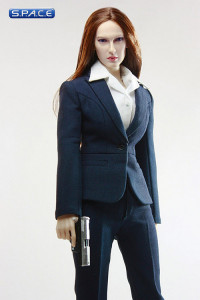 1/6 Scale MI6 Female Agent - blue dress (Suit of Style Series)