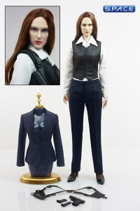 1/6 Scale MI6 Female Agent - blue dress (Suit of Style Series)