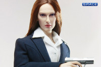 1/6 Scale MI6 Female Agent - blue dress (Suit of Style Series)