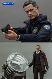 1/6 Scale John Blake and Jim Gordon with Bat-Signal Movie Masterpiece Set MMS275 (Batman - The Dark Knight Rises)