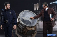 1/6 Scale John Blake and Jim Gordon with Bat-Signal Movie Masterpiece Set MMS275 (Batman - The Dark Knight Rises)