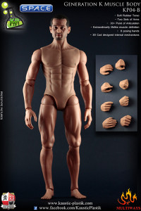 1/6 Scale Caucasian Generation K Body with Brad Head