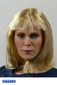 1/6 Scale European / American Female Head Sculpt (blonde)