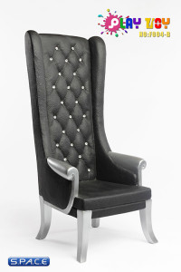 1/6 Scale High Back Chair (black)