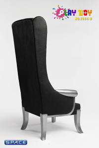 1/6 Scale High Back Chair (black)