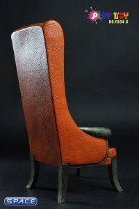 1/6 Scale High Back Chair (brown)