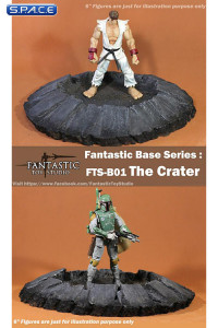 1/6 Scale The Crater Figure Base