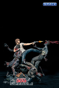 The walking dead resin figure zombie lot Halloween puzzle  