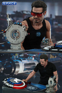 1/6 Scale Tony Stark with Arc Reactor Creation Accessories Movie Masterpiece MMS273 (Iron Man 2)