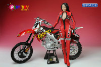 1/6 Scale Racing Girl Red Suit