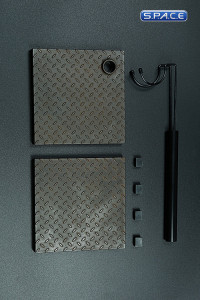 1/6 Scale Figure Stand U-Shape (rusty)