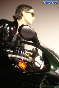 Trinity on Motorbike Statue (The Matrix)