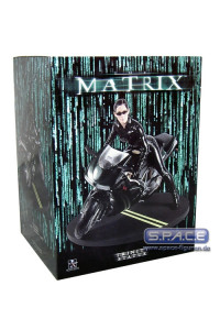 Trinity on Motorbike Statue (The Matrix)