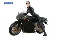 Trinity on Motorbike Statue (The Matrix)