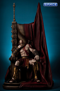 1/4 Scale Kratos on Throne Statue (God of War)