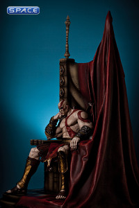 1/4 Scale Kratos on Throne Statue (God of War)