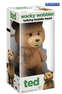 Talking Ted Wacky Wobbler Bobble-Head with Sound (TED 2)