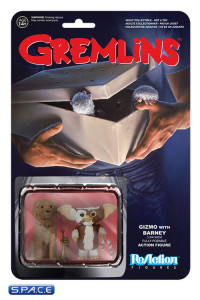 Gizmo and Barney ReAction Figure (Gremlins)
