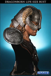 1:1 Dragonborn Life-Size Bust (The Elder Scrolls V Skyrim)