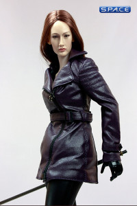 1/6 Scale »Nikita« Female Agents Leather Coat Set D