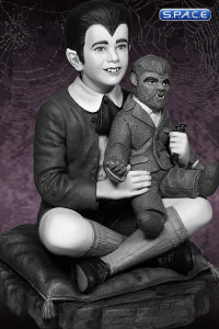 Eddie Munster Maquette Black and White Edition (The Munsters)