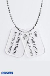 Colonial Marines C. Dietrich Dog Tags (Aliens)