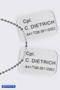 Colonial Marines C. Dietrich Dog Tags (Aliens)
