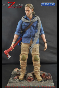 1/6 Scale Gerry Zombie Fighter with Zombie Display Base