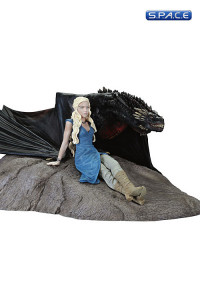 Daenerys with Drogon Mini Statue (Game of Thrones)