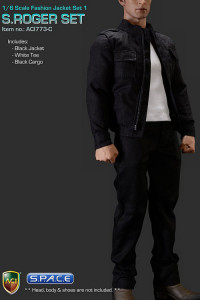 1/6 Scale S. Roger Fashion Jacket Set 1 (Black)