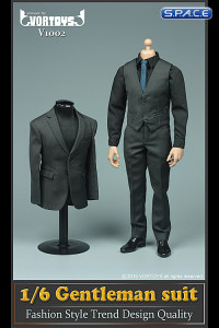 1/6 Scale dark-grey Gentleman Suit