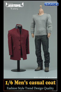 1/6 Scale Mens Casual Coat Set (long version)