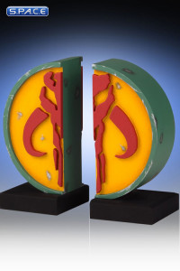 Mandalorian Logo Bookends (Star Wars)