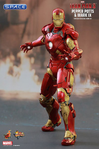 1/6 Scale Pepper Potts & Mark IX Movie Masterpiece Set MMS311 (Iron Man 3)