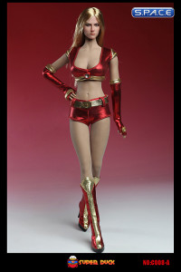 1/6 Scale red Cheerleading Clothing Set