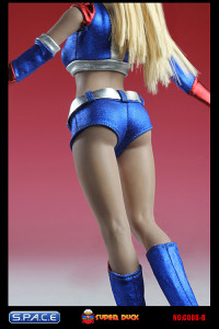 1/6 Scale blue Cheerleading Clothing Set