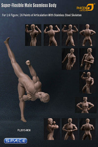 1/6 Scale Seamless Male Body M30 (Super-Flexible)