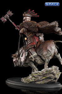 Dain Ironfoot on War Boar Statue (The Hobbit: The Battle of the Five Armies)