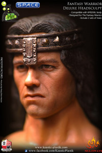 1/6 Scale Fantasy Warrior KP Deluxe Head Sculpt