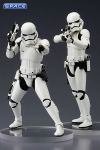 1/10 Scale First Order Stormtrooper ARTFX+ Statues 2-Pack (Star Wars - The Force Awakens)