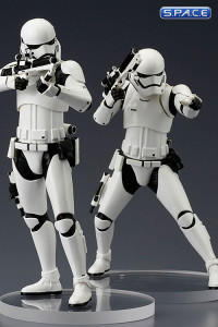 1/10 Scale First Order Stormtrooper ARTFX+ Statues 2-Pack (Star Wars - The Force Awakens)