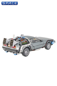 1:18 DeLorean with Mr. Fusion and Hover Board Die Cast Hot Wheels Elite (Back to the Future II)