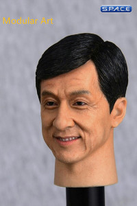 1/6 Scale Jackie International Kung Fu Star Head Sculpt