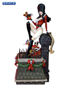 Elvira Scary Christmas Maquette (Elvira - Mistress of the Dark)