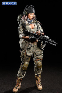 1/6 Scale ACU Camo Female Shooter