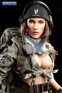 1/6 Scale ACU Camo Female Shooter