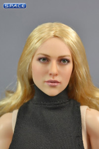 1/6 Scale European / American Female Head Sculpt (blonde)